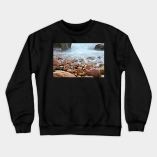 Tide on a Rocky Shore Crewneck Sweatshirt